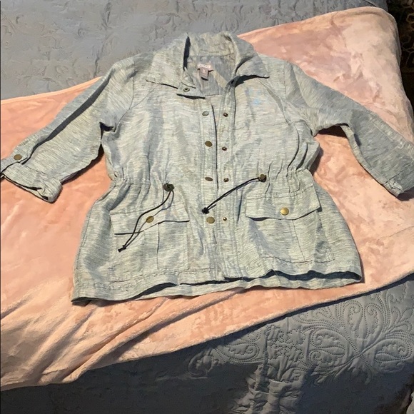 Chico's Jackets & Blazers - Chico’s 3/4 sleeve button up
